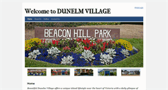 Desktop Screenshot of dunelmvillage.com